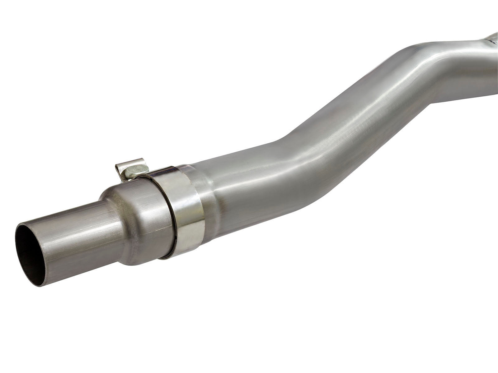 aFe 3in to 2.5in SS Cat-Back Exhaust w/ Black Tip | Ford Mustang EcoBoost (15-16) (49-33084-B)