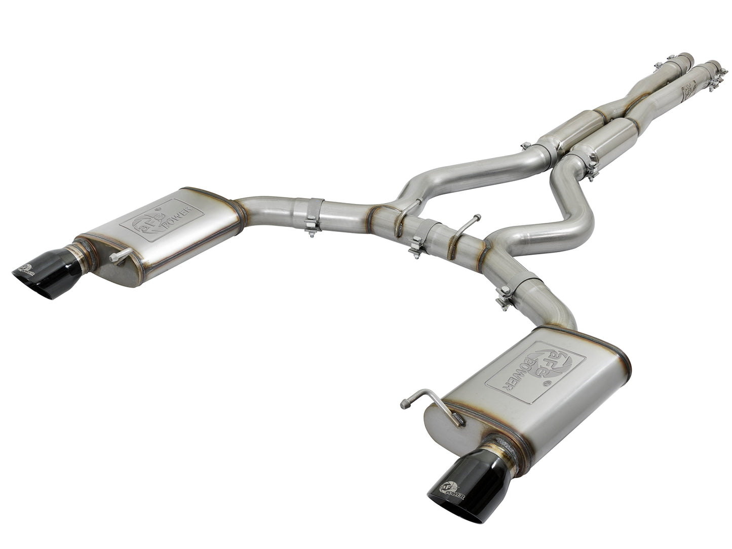 aFe MACH Force-Xp 3in SS Loud Tone Cat-Back | Ford Mustang V6/5.0L (15-17) (49-33087-B)