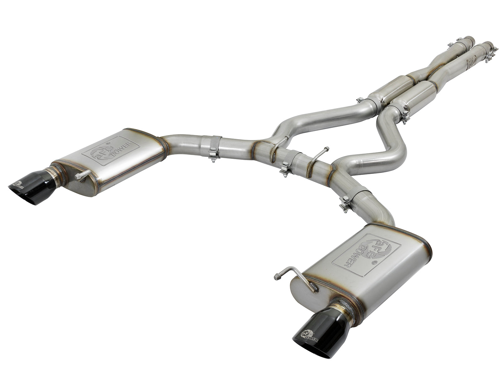 aFe MACH Force-Xp 3in SS Loud Tone Cat-Back | Ford Mustang V6/5.0L (15-17) (49-33087-B)