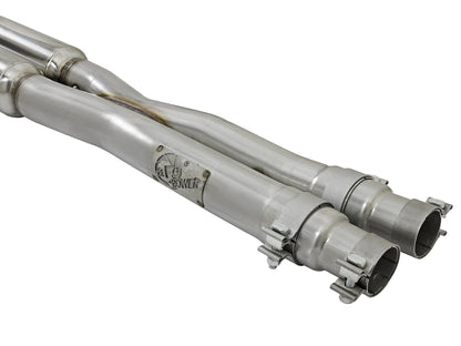 aFe MACH Force-Xp 3in SS Sport Tone Cat-Back | Ford Mustang V6/V8 (15-17) (49-33087-P)