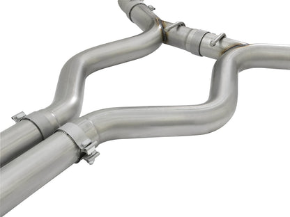 aFe MACH Force-Xp 3in SS Sport Tone Cat-Back | Ford Mustang V6/V8 (15-17) (49-33087-P)