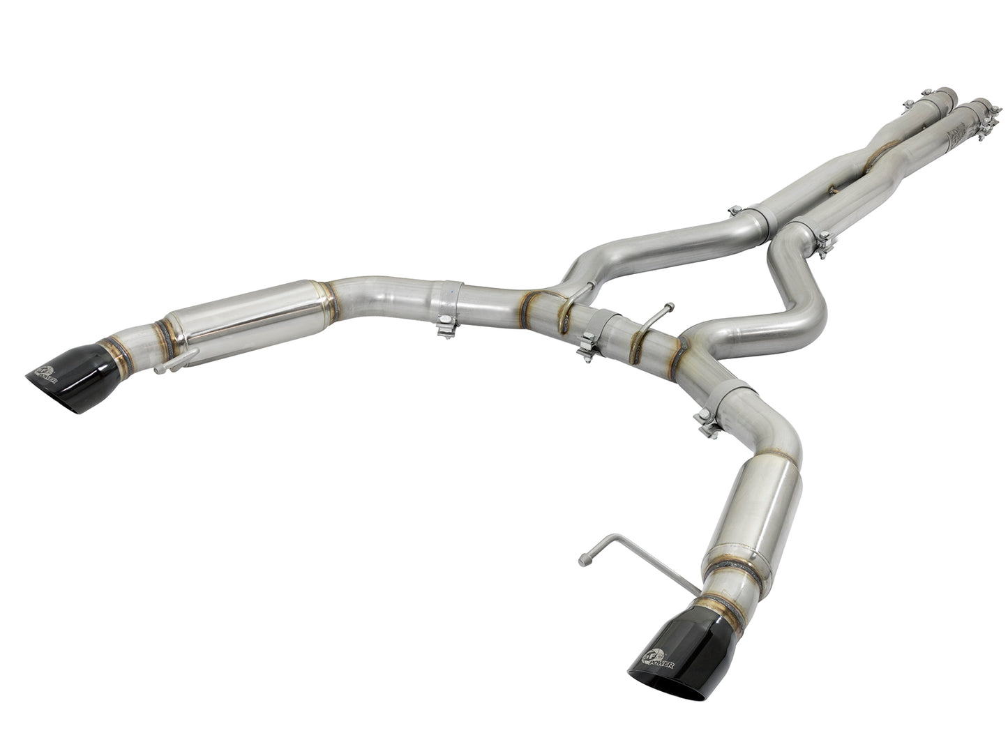 aFe 3in SS Sport Tone Cat-Back Exhaust | Ford Mustang V6/V8 (15-17) (49-33088-B)