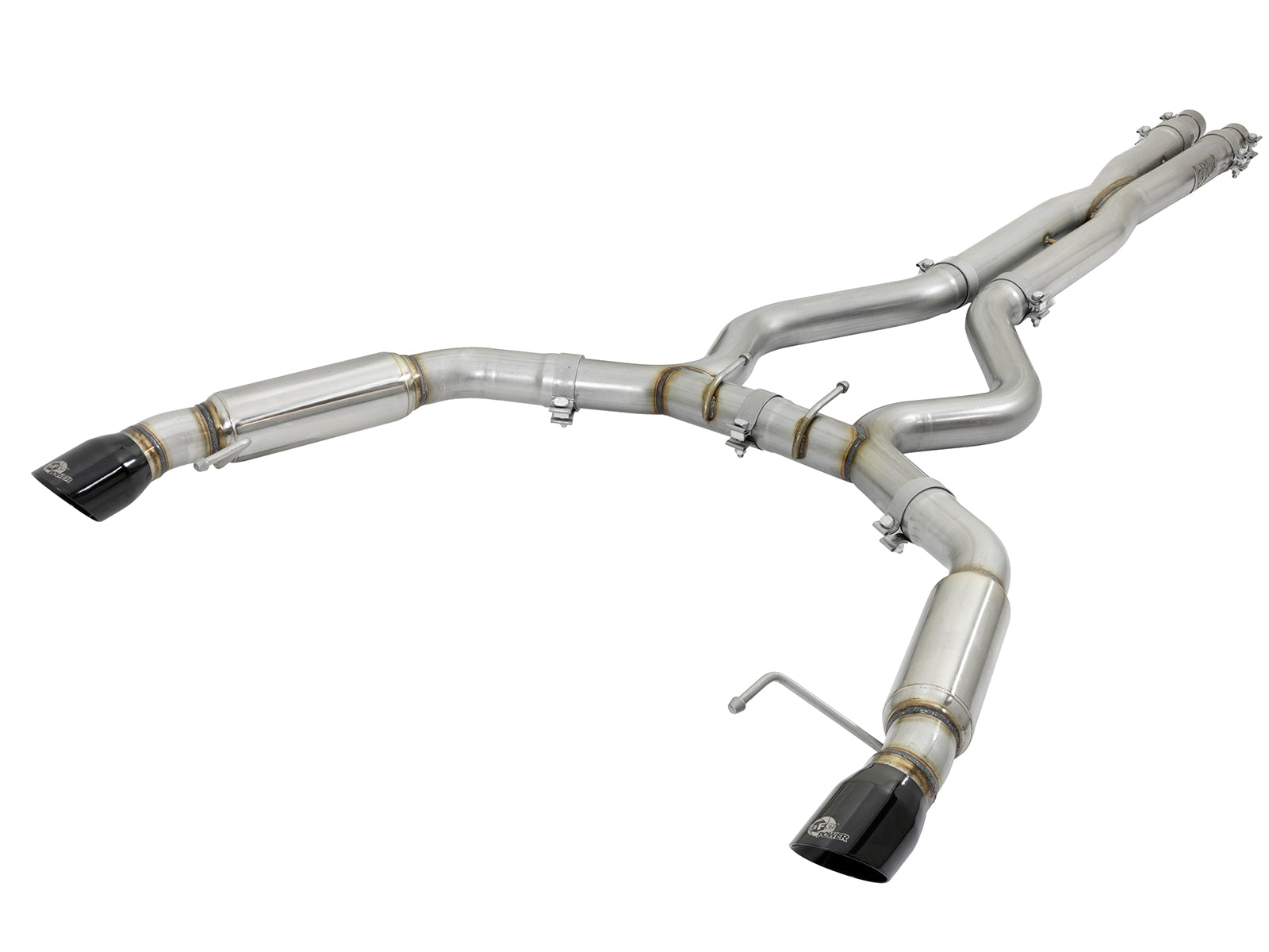 aFe 3in SS Sport Tone Cat-Back Exhaust | Ford Mustang V6/V8 (15-17) (49-33088-B)