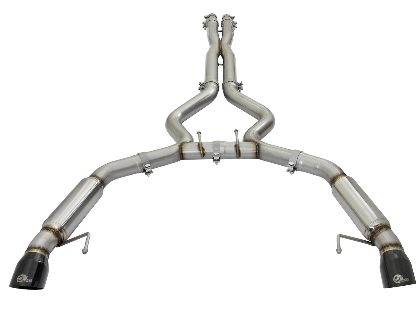 aFe 3in SS Sport Tone Cat-Back Exhaust | Ford Mustang V6/V8 (15-17) (49-33088-B)