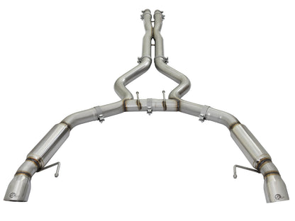 aFe MACH Force-Xp 3in SS Cat-Back Exhaust | Ford Mustang V6/V8 (15-17) (49-33088-P)