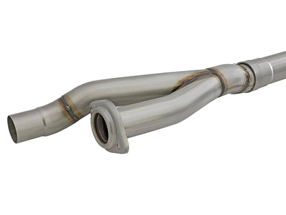 aFe 3in to 3-1/2in SS Rebel D&S Cat-Back Exhaust | F-150 Raptor (17-18) (49-33094-B)