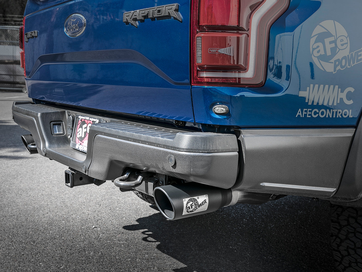 aFe 3in to 3-1/2in SS Rebel D&S Cat-Back Exhaust | F-150 Raptor (17-18) (49-33094-B)
