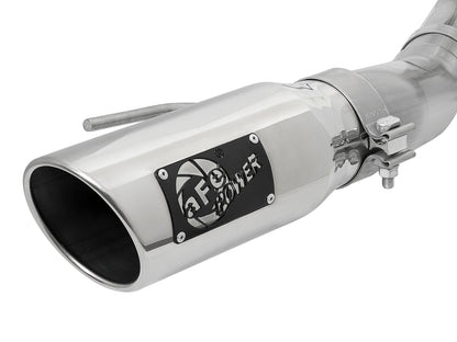 aFe MACHForce-XP 3in to 3-1/2in SS Cat-Back Exhaust | F-150 Raptor (17-18) (49-33094-P)
