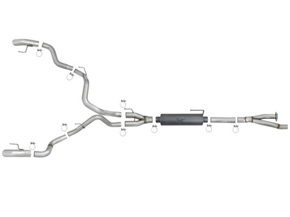 aFe 3in SS Hi-Tuck Cat-Back | Ford F-150 Raptor V6-3.5L (17-18) (49-33095-P)