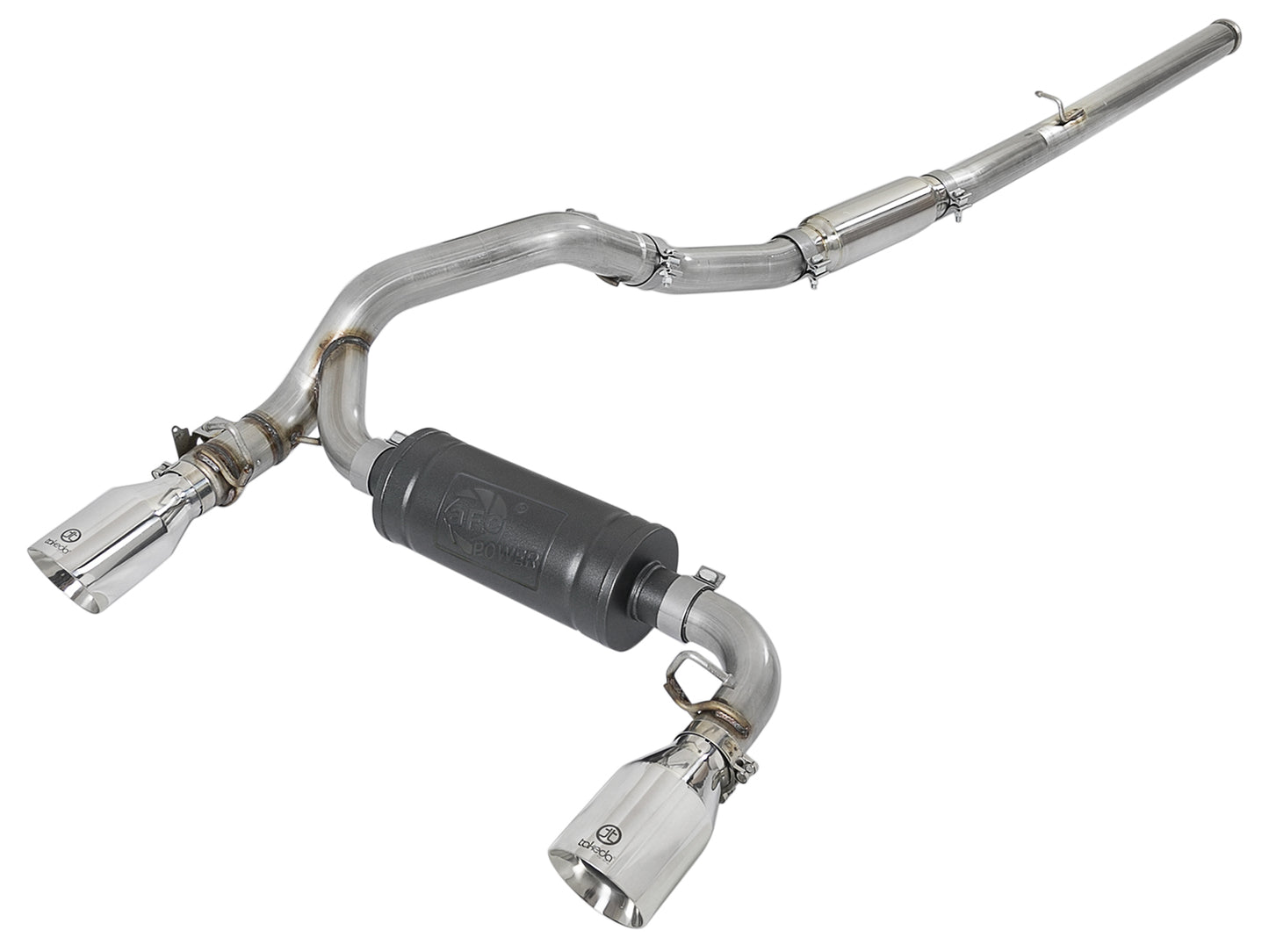 aFe Takeda 3in SS Cat-Back Exhaust | Ford Focus RS 2.3L (16-18) (49-33103-P)