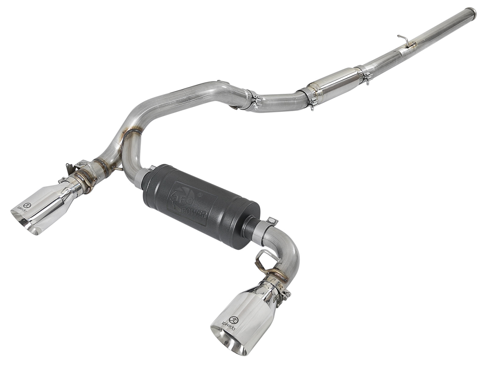 aFe Takeda 3in SS Cat-Back Exhaust | Ford Focus RS 2.3L (16-18) (49-33103-P)