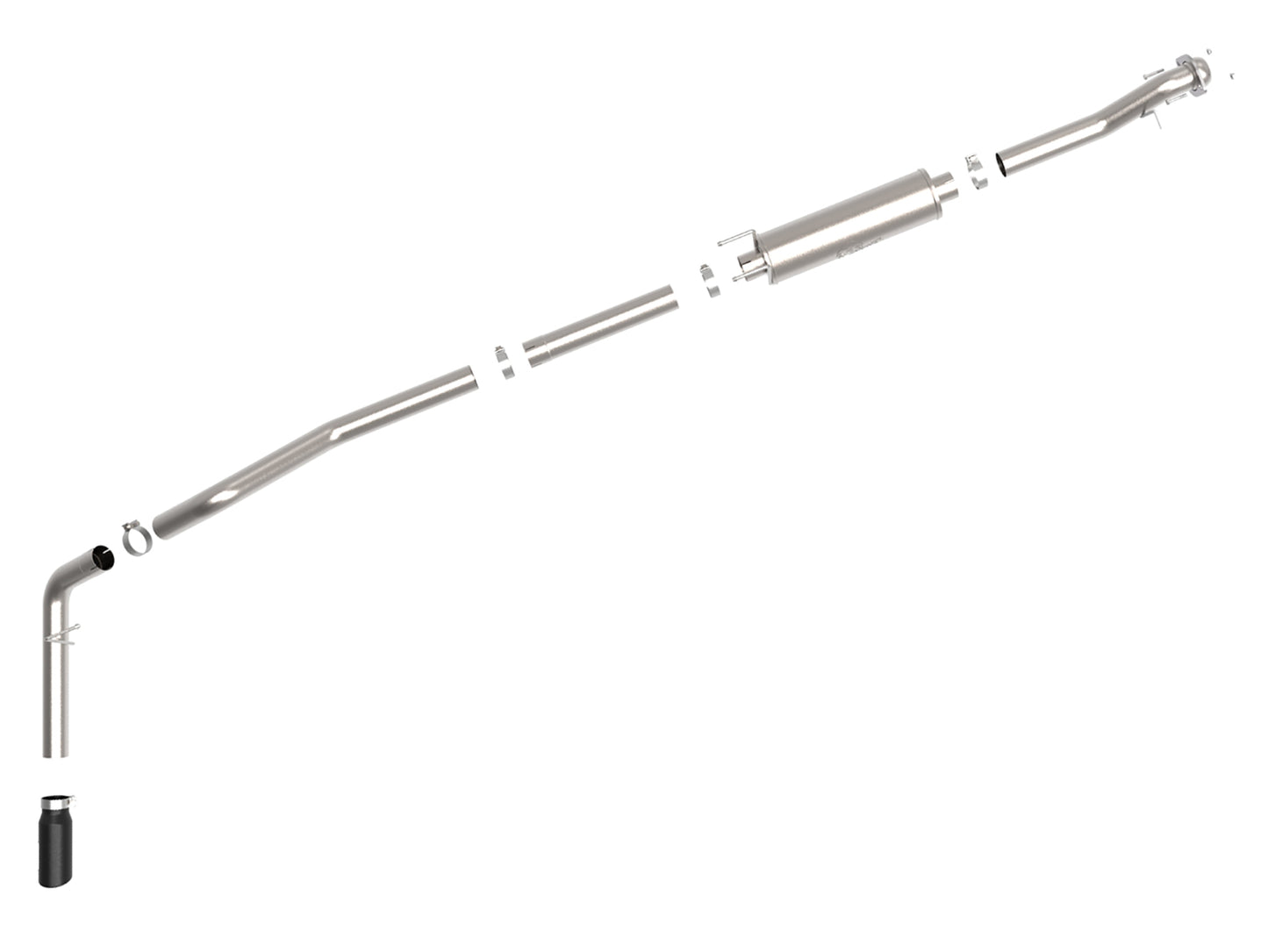 aFe Vulcan 3.5in SS Cat-Back Exhaust | Ford Transit V6 3.5L (13-19) (49-33112-B)