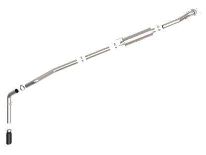 aFe Vulcan 3.5in SS Cat-Back Exhaust | Ford Transit V6 3.5L (13-19) (49-33112-B)