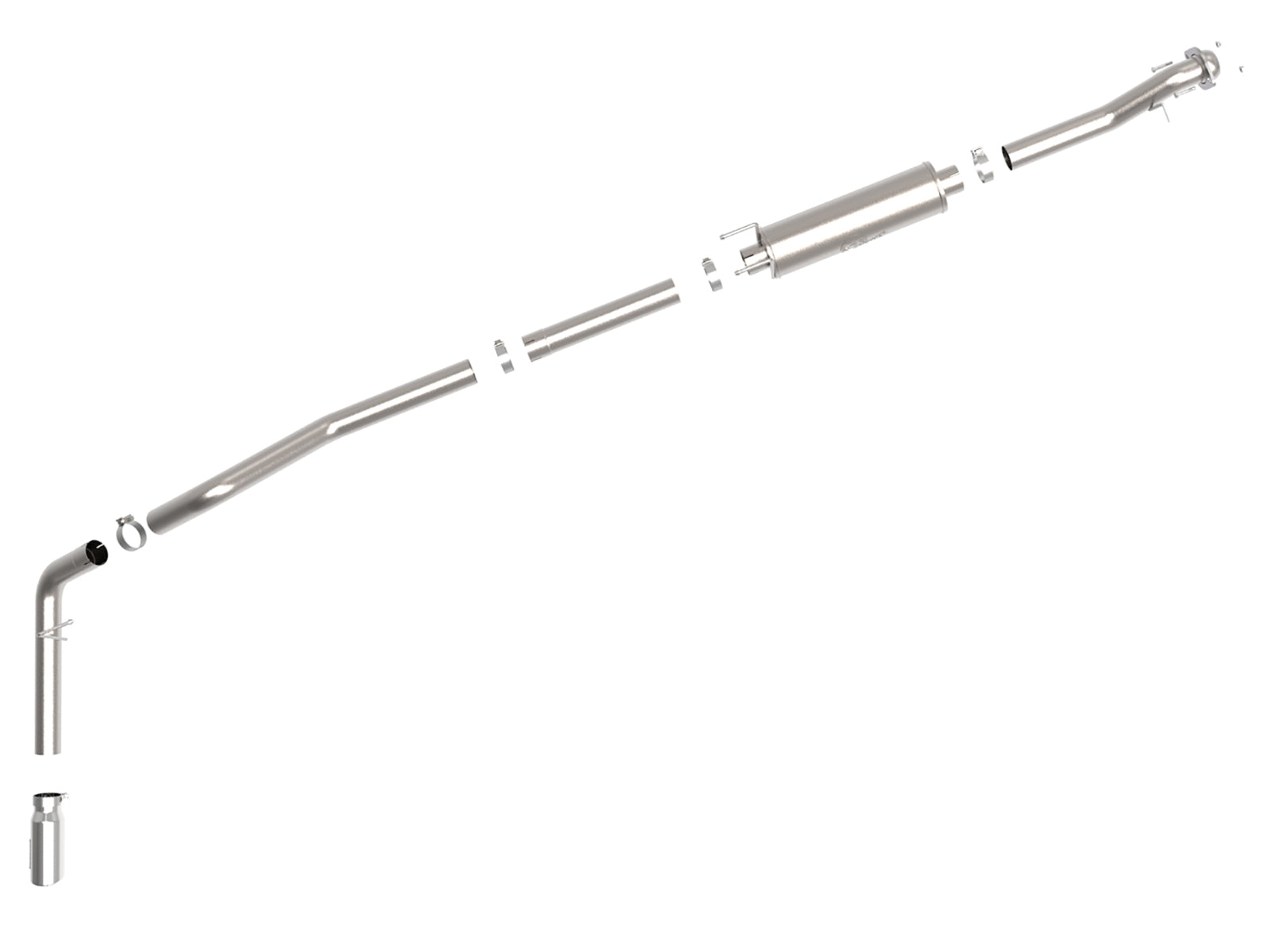 aFe Vulcan 3.5in SS Cat-Back Exhaust | Ford Transit V6 3.5 Twin Turbo (13-19) (49-33112-P)