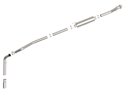 aFe Vulcan 3.5in SS Cat-Back Exhaust | Ford Transit V6 3.5 Twin Turbo (13-19) (49-33112-P)
