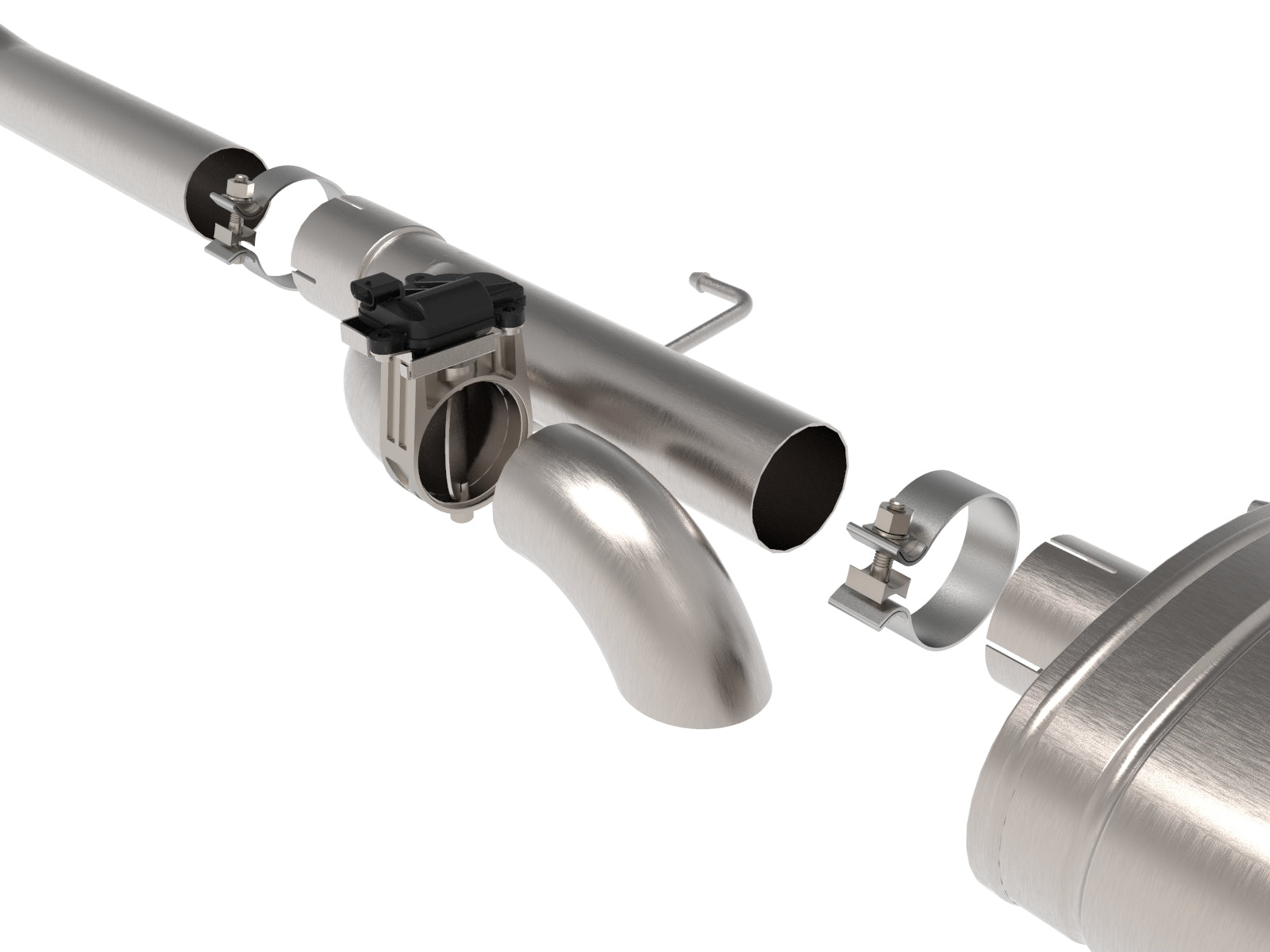aFe Gemini XV 3in SS Cat-Back w/ Cut-Out | Ford F-150 V6 2.7/3.5L (20-21) (49-33123-B)