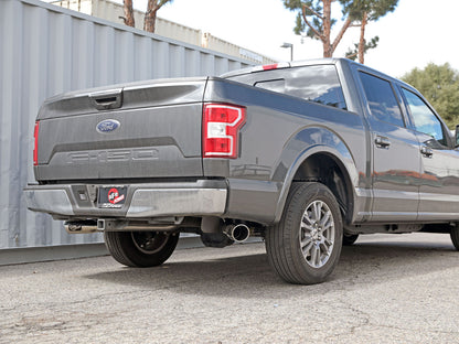 aFe Gemini XV 3in SS Cat-Back Exhaust | Ford F-150 V6 2.7/3.5L (20-21) (49-33123-P)