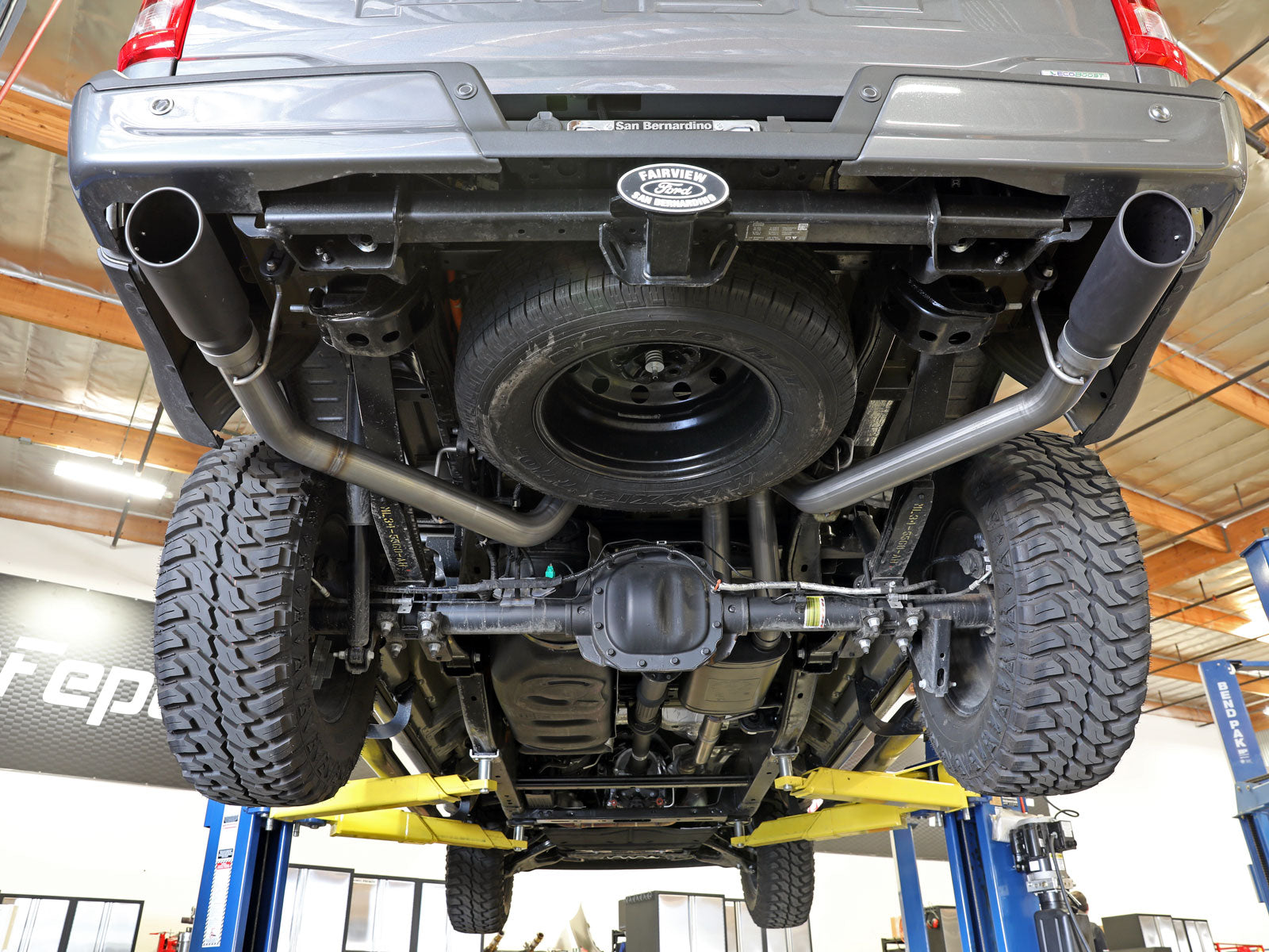 aFe Vulcan Series 3in 304 SS D&S Cat-Back Exhaust | Ford F-150 (21) (49-33127-P)