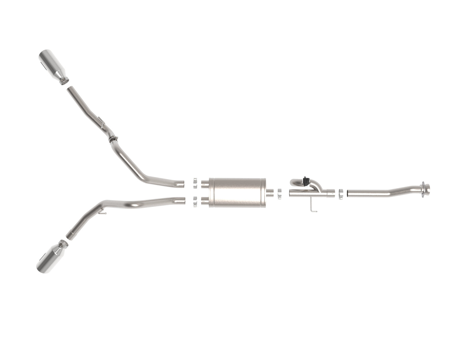 aFe Gemini XV 3in SS Cat-Back Exhaust | Ford F-150 (21) (49-33129-P)