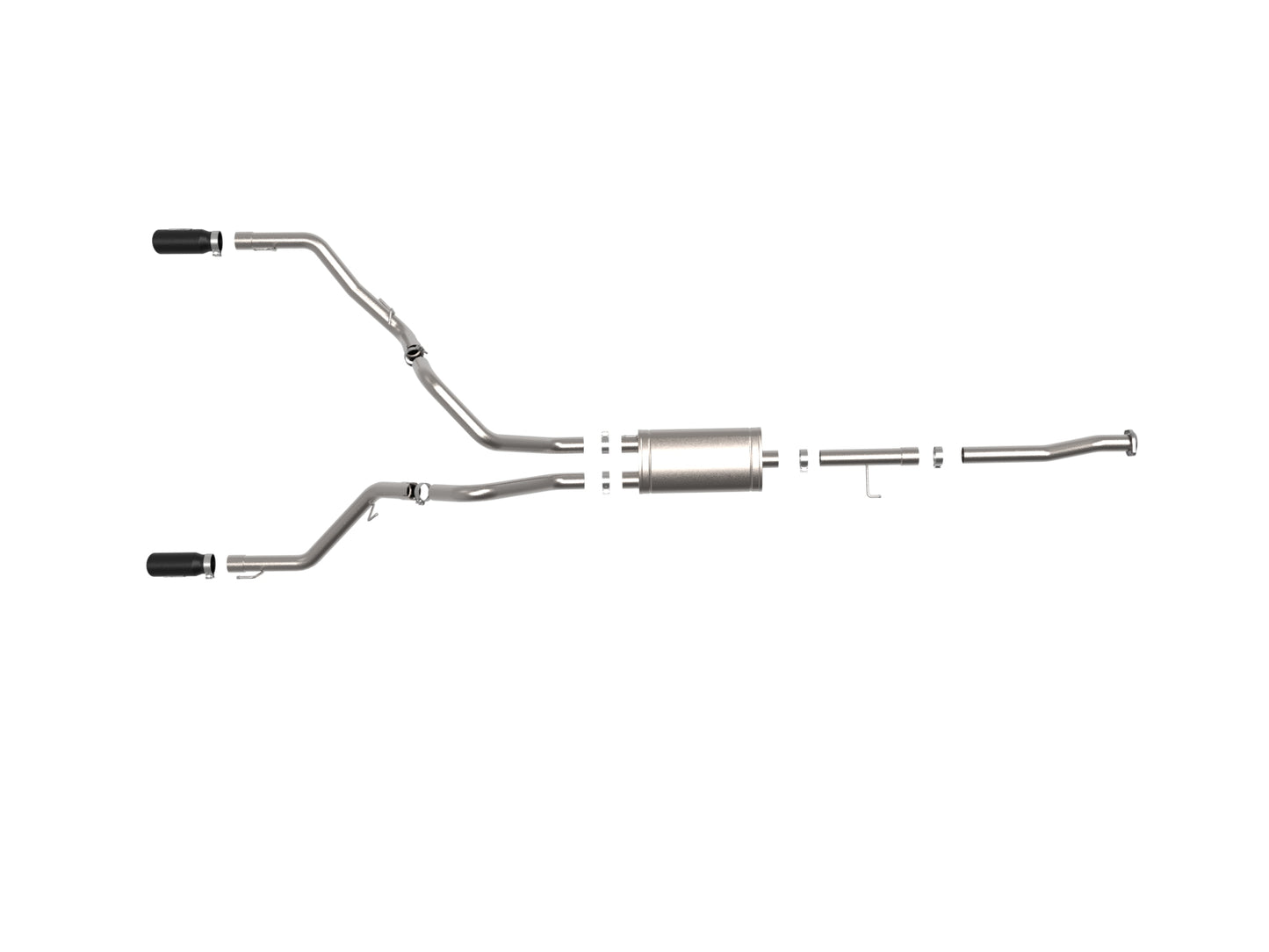 aFe Vulcan Series 3in 304 SS Cat-Back Exhaust | Ford F-150 (15-20) (49-33130-B)