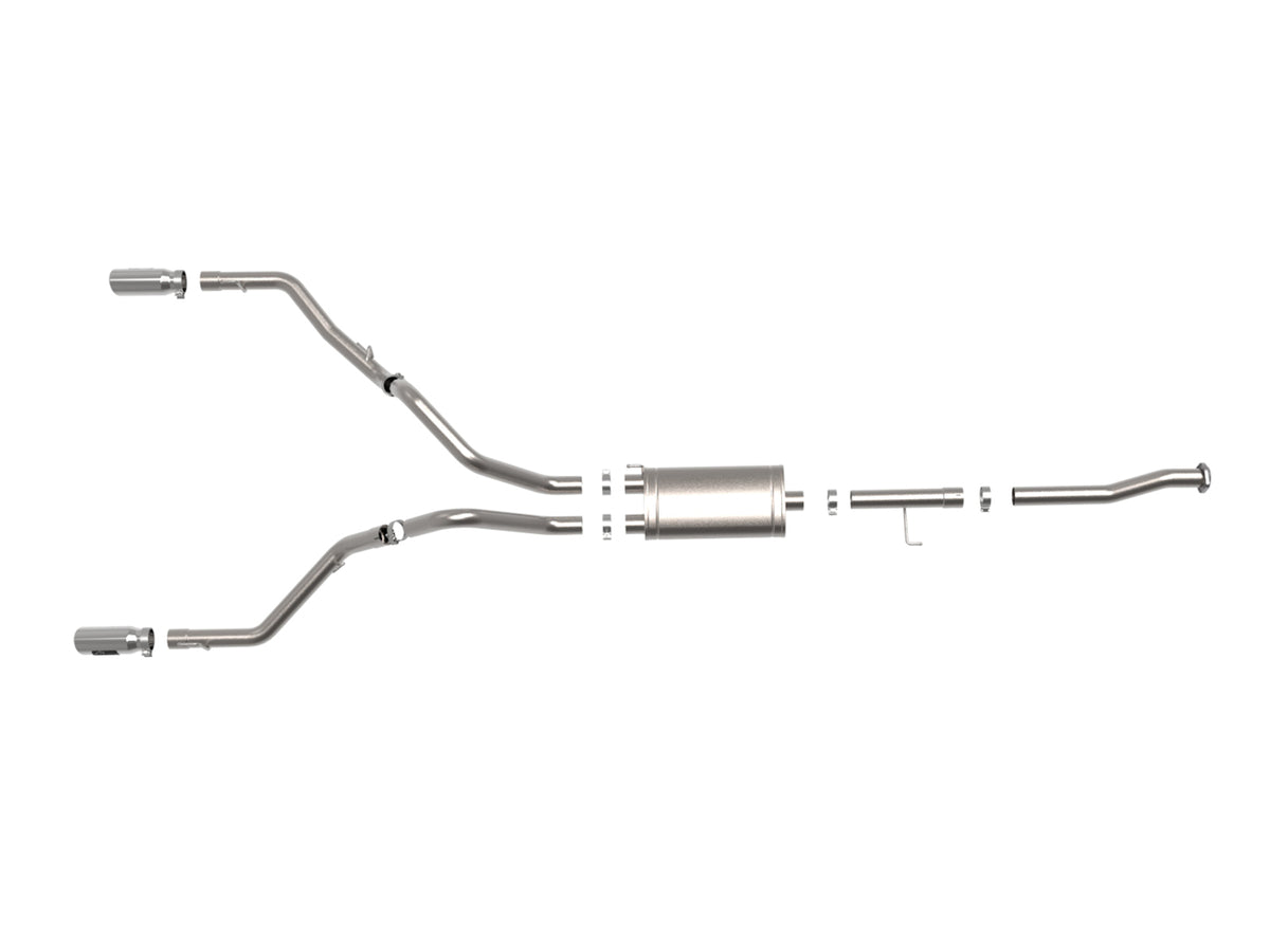 aFe Vulcan Series 3in 304 SS Cat-Back Exhaust | Ford F-150 (15-20) (49-33130-P)