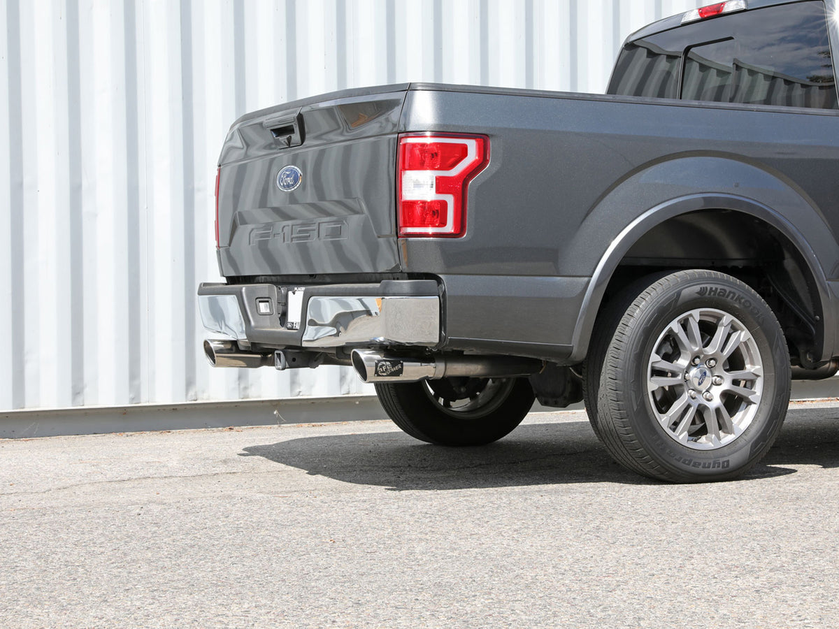 aFe Vulcan Series 3in 304 SS Cat-Back Exhaust | Ford F-150 (15-20) (49-33130-P)