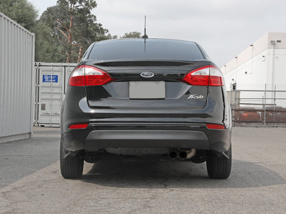 aFe Takeda Series 2 1/2in 304 SS Cat-Back | Ford Fiesta (14-19) L4-1.6L w/ Black Tip (49-33134-B)