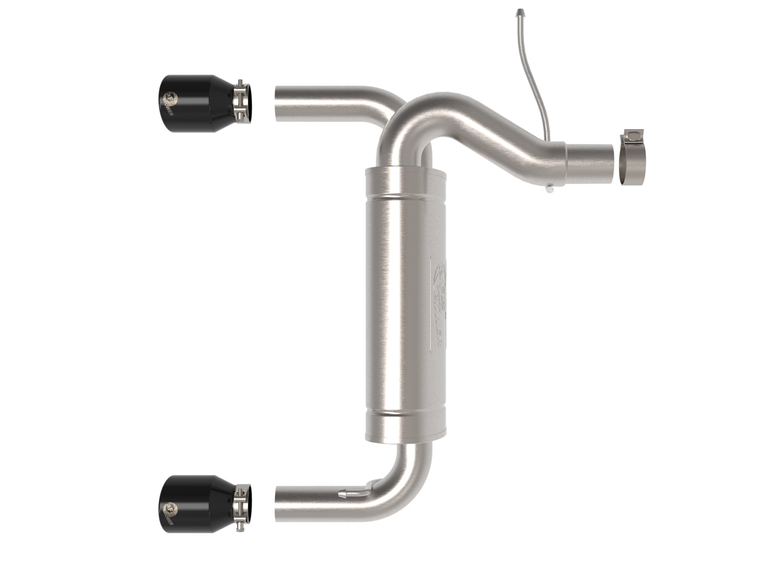 aFe Vulcan 3in to 2.5in SS Axle-Back Exhaust Ford Bronco (21-22) (49-33137-B)