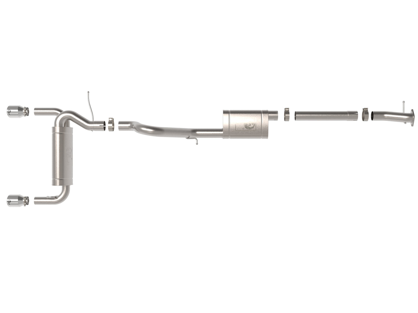 aFe Vulcan Series 3in to 2.5in SS Cat-Back Exhaust | Ford Bronco (21-22) (49-33138-P)