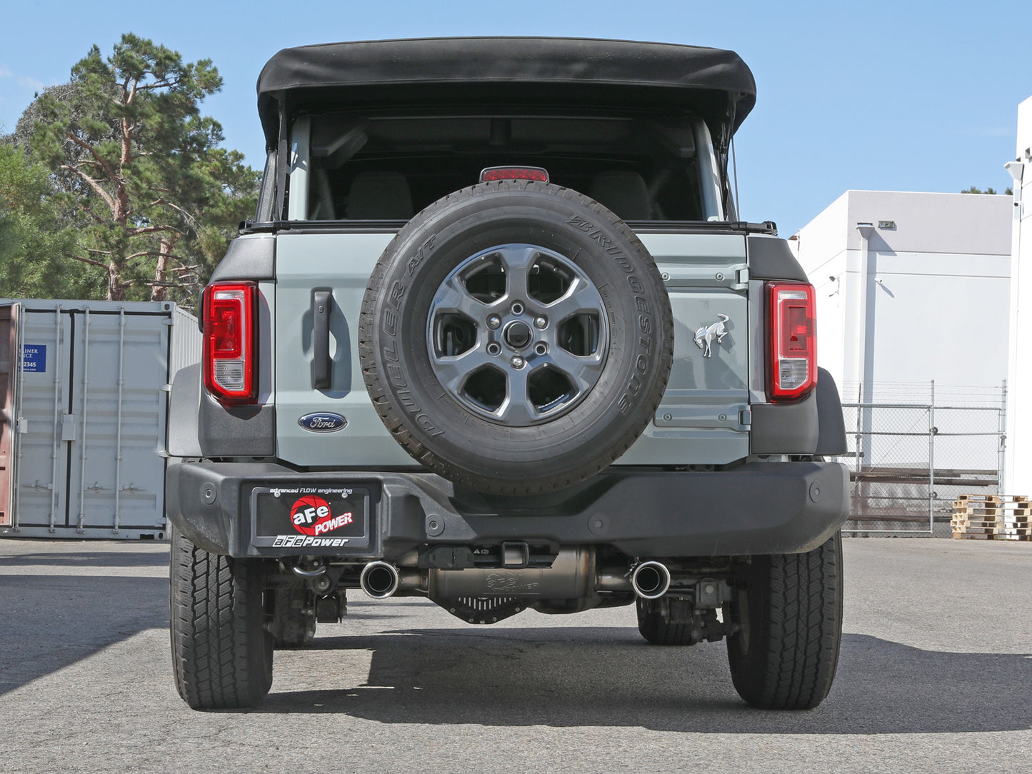 aFe Vulcan Series 3in to 2.5in SS Cat-Back Exhaust | Ford Bronco (21-22) (49-33138-P)