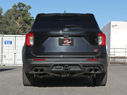 aFe MACH Force-Xp 2.5in SS Cat-Back Exhaust w/ Polished Tip | Ford Explorer (20-22) (49-33139-P)