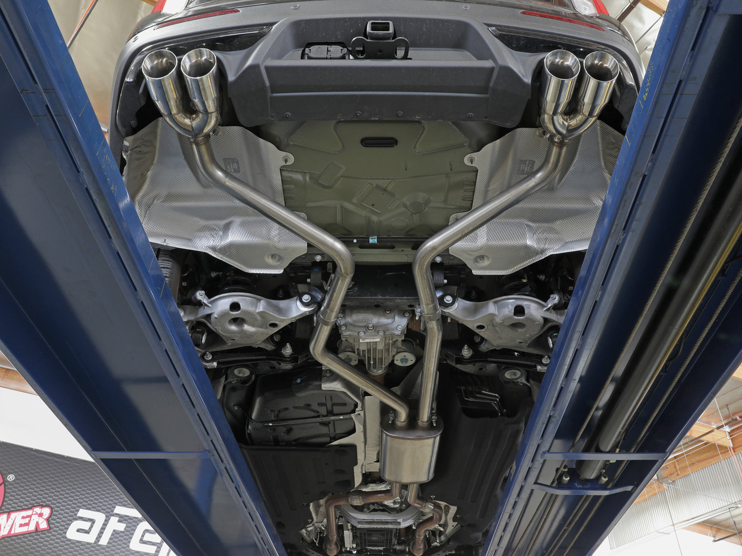 aFe MACH Force-Xp 2.5in SS Cat-Back Exhaust w/ Polished Tip | Ford Explorer (20-22) (49-33139-P)