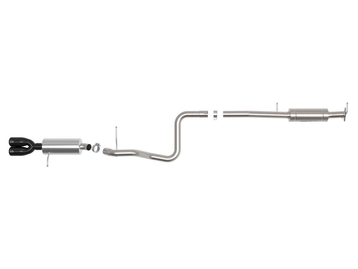 aFe Takeda 2.5in SS Cat-Back Exhaust | Ford Fiesta ST (14-19) (49-33140-P)