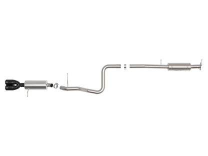 aFe Takeda 2.5in SS Cat-Back Exhaust | Ford Fiesta ST (14-19) (49-33140-P)