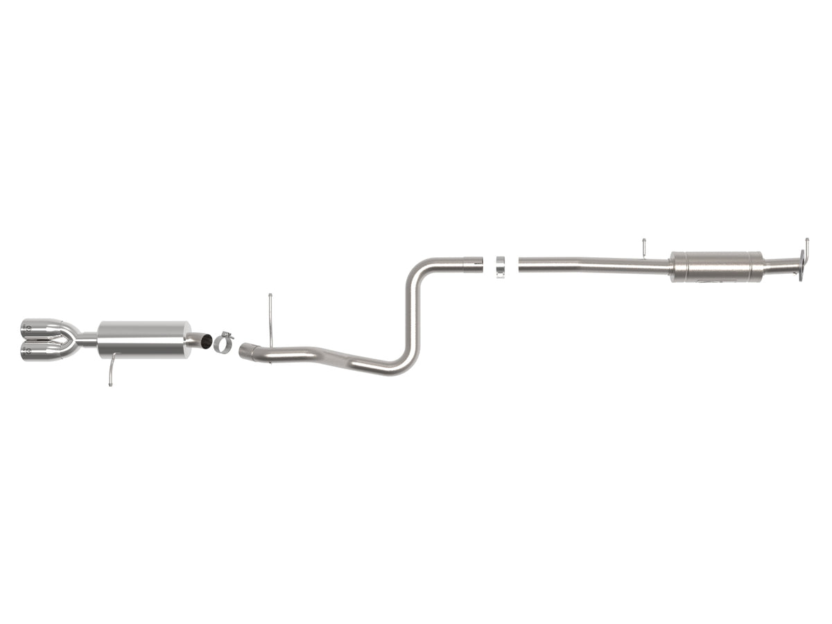 aFe Takeda 2.5in SS Cat-Back Exhaust | Ford Fiesta ST (14-19) (49-33140-P)