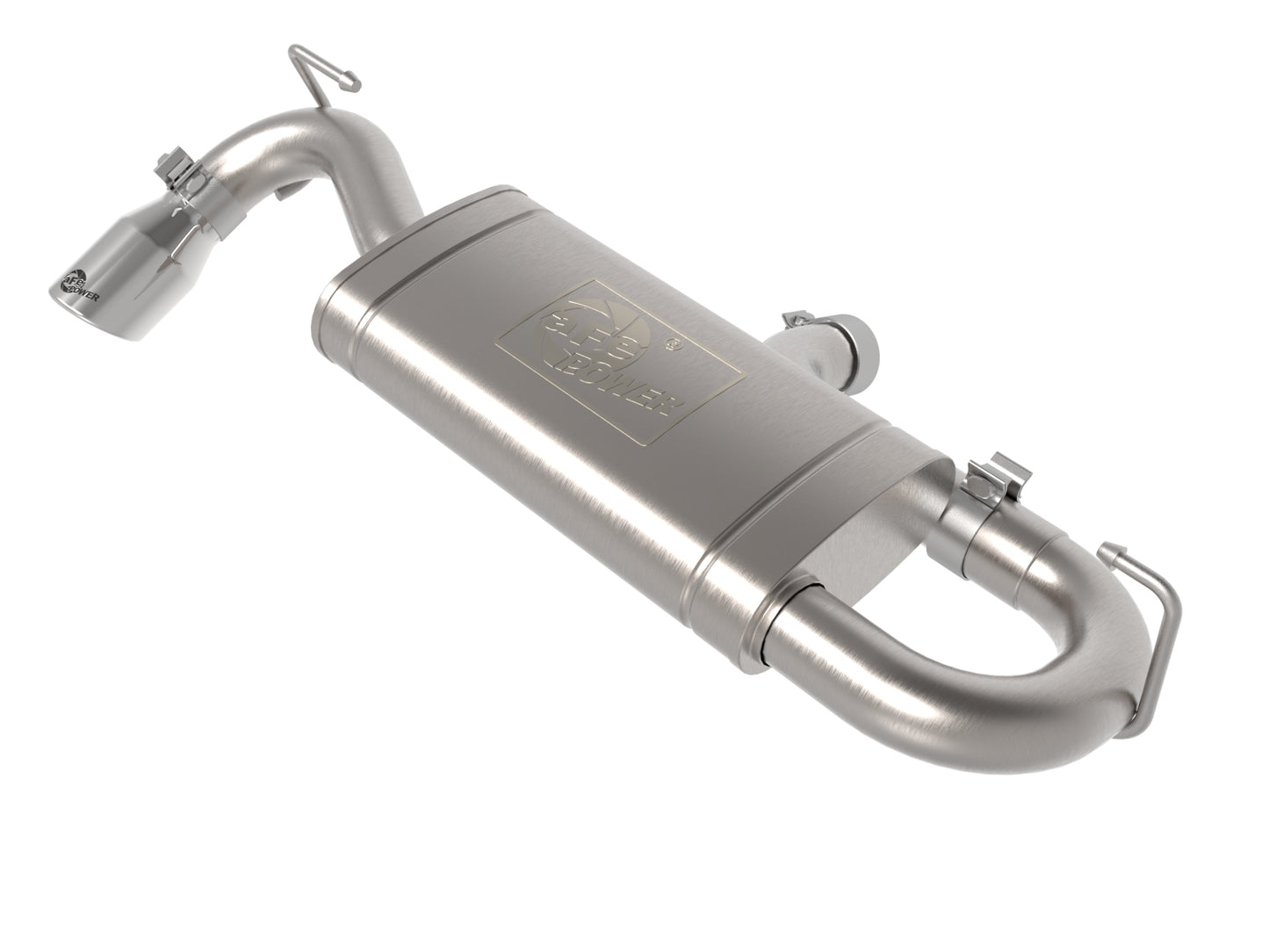 aFe 2-1/2in SS Vulcan Axle-Back Exhaust | Ford Bronco Sport (21-23) (49-33141-P)