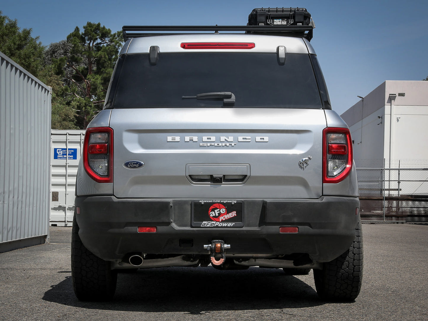 aFe 2-1/2in SS Vulcan Axle-Back Exhaust | Ford Bronco Sport (21-23) (49-33141-P)