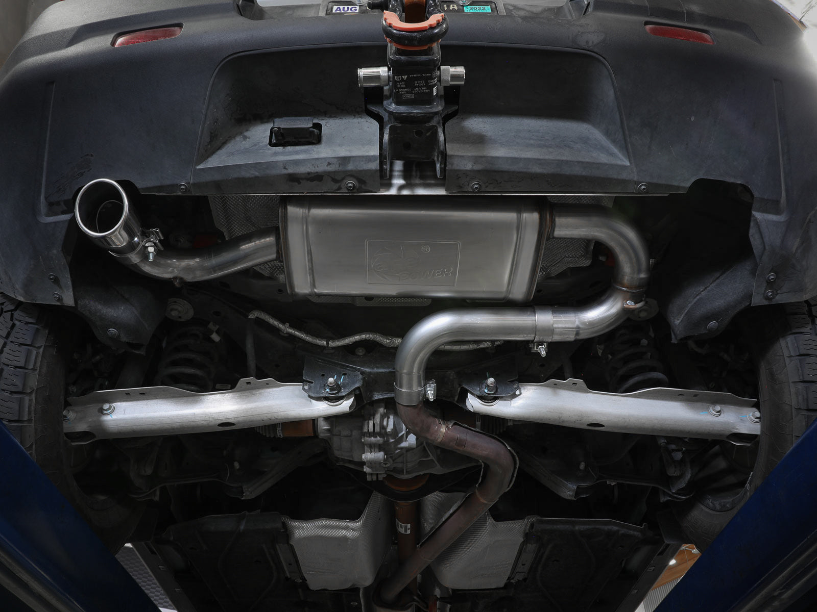 aFe 2-1/2in SS Vulcan Axle-Back Exhaust | Ford Bronco Sport (21-23) (49-33141-P)