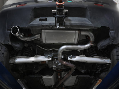 aFe 2-1/2in SS Vulcan Axle-Back Exhaust | Ford Bronco Sport (21-23) (49-33141-P)