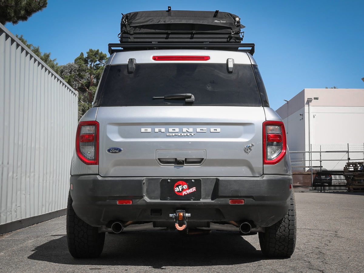 aFe 2.5in SS Vulcan Cat-Back Exhaust | Ford Bronco Sport (21-23) (49-33142-C)
