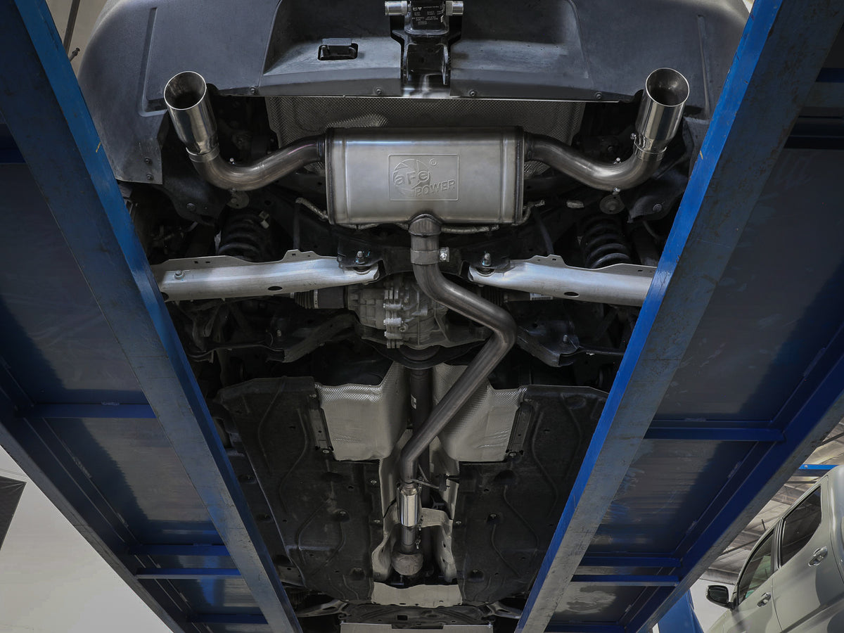 aFe 2.5in SS Vulcan Cat-Back Exhaust | Ford Bronco Sport (21-23) (49-33142-C)