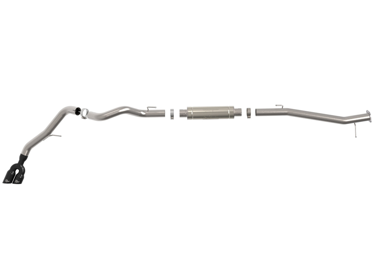 aFe 49-33156-B Vulcan 3in SS Rear-Side Exit Exhaust System For Ford Ranger Raptor 22-26