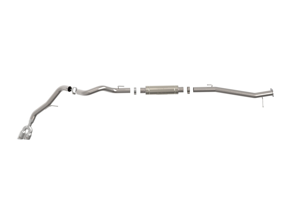 aFe 49-33156-P Vulcan 3in SS Rear-Side Exit Exhaust System For Ford Ranger Raptor 22-26