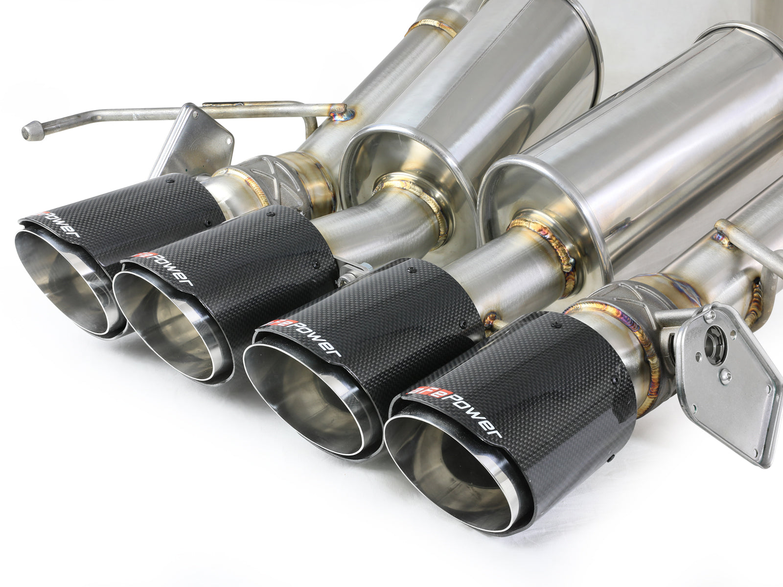 aFe MACH Force-Xp 304 SS Axle-Back Exhaust w/ CF Tip | C7 Corvette (14-19) (49-34056-1C)