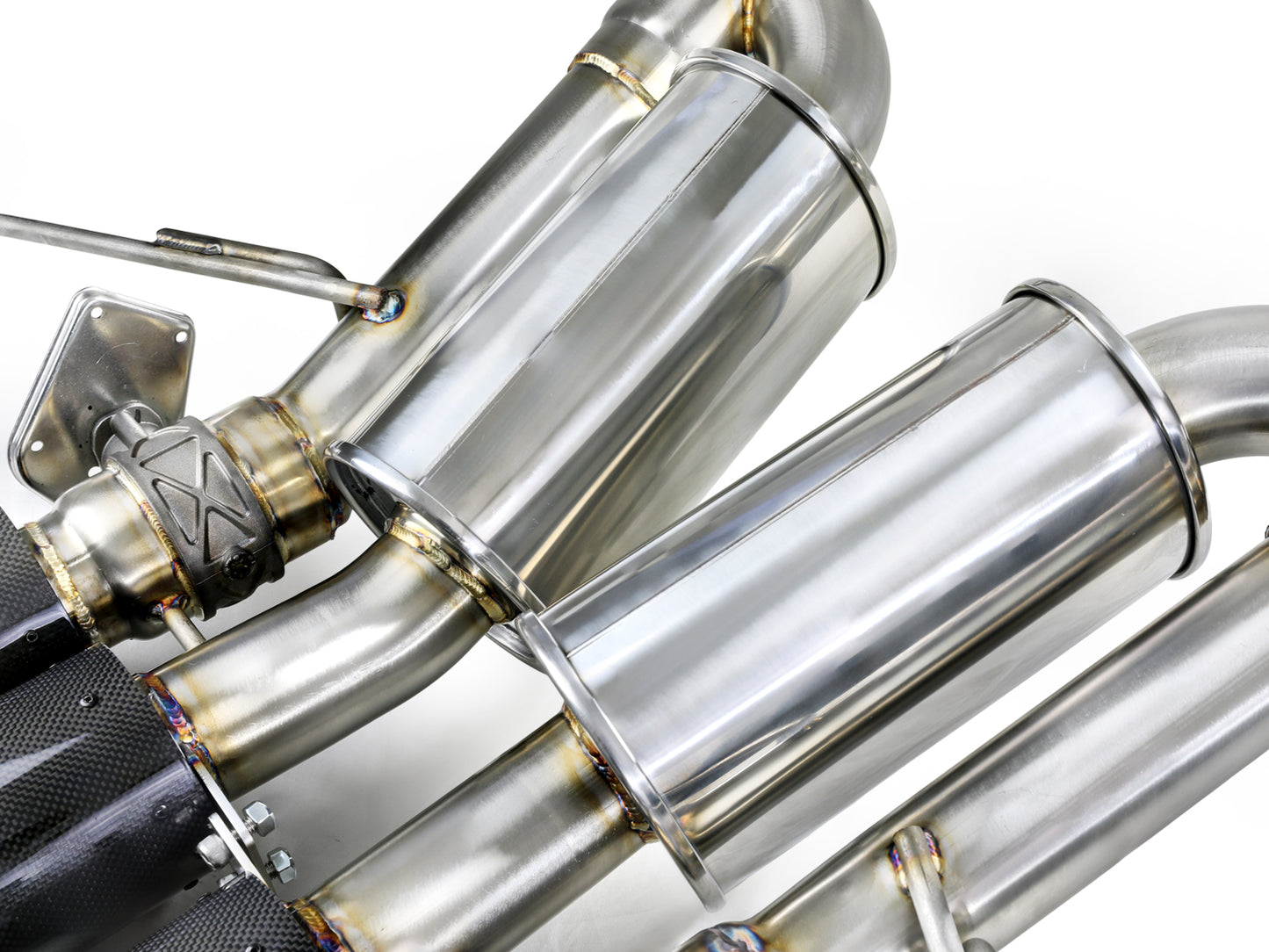 aFe MACH Force-Xp 304 SS Axle-Back Exhaust w/ CF Tip | C7 Corvette (14-19) (49-34056-1C)
