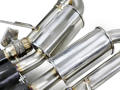 aFe MACH Force-Xp 304 SS Axle-Back Exhaust w/ CF Tip | C7 Corvette (14-19) (49-34056-1C)