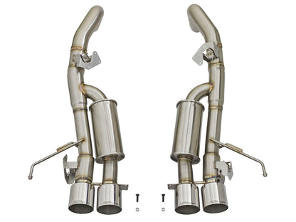 aFe MACH Force-Xp 3in-2.5in SS Axle-Back Exhaust Corvette V8-6.2L (14-17) (49-34056-P)