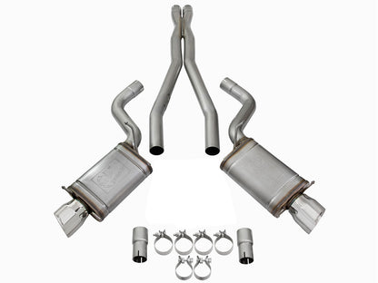 aFe MACH Force-Xp 3in SS Cat-Back Dual Exhaust | Cadillac CTS-V (09-15) (49-34063-P)