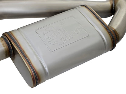 aFe 3in SS Axle-Back | Chevy Camaro SS ZL1 (16-17) (49-34068-B)