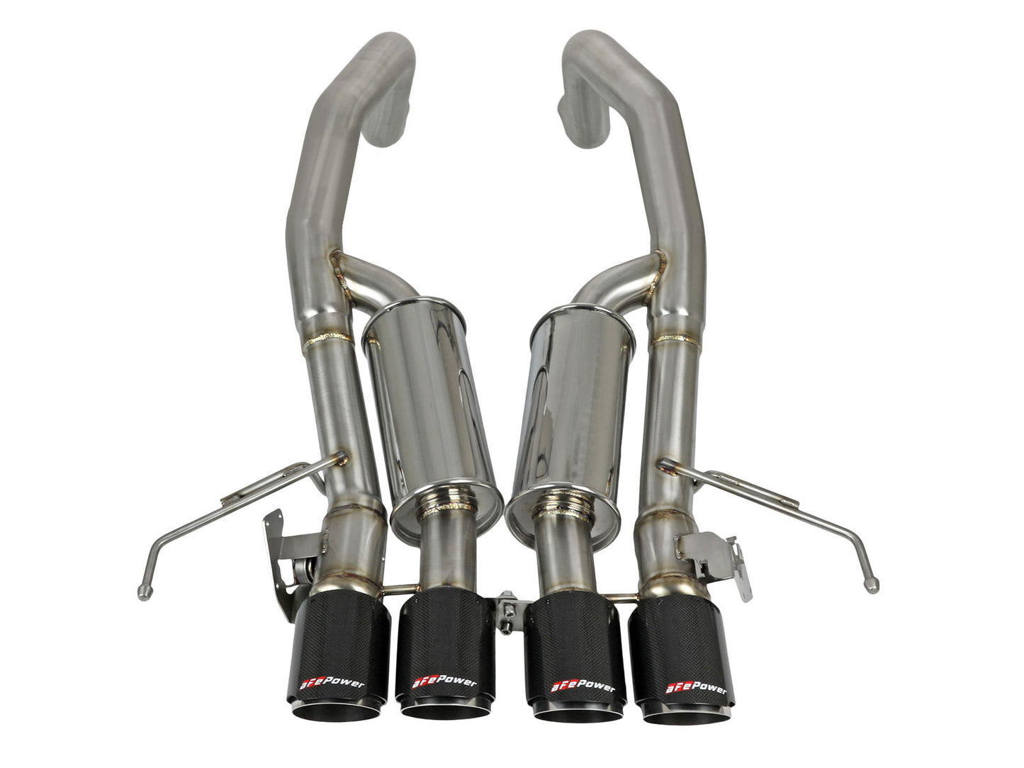 aFe MACH Force-Xp 304 SS Axle-Back Exhaust | Corvette Z06 (15-19) (49-34082-1C)